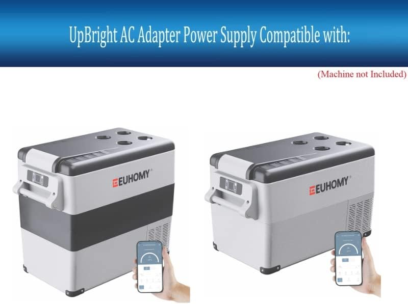 UpBright 2-Prong 14.5V AC/DC Adapter Compatible with EUHOMY CF-45-H CF-35 CF-55 ‎CF-55-H CF-35-H CF55 CF35 CF45 Portable Car