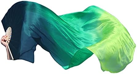 Крилеста сирена сингл 59 Обожава фала фалби за танцување со свила од свила со прекривачки знаме на знамето прилагодлив