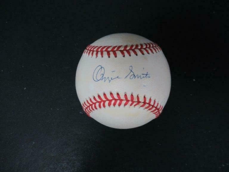 Ози Смит потпиша бејзбол автограм авто -автограм PSA/DNA AK24092 - Автограмирани бејзбол