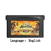 Romgame 32 битни рачни конзоли за видео игра со картички за картички Аватар Последниот Airbender - Burning Earth English Language