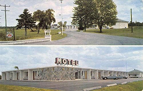 Cookstown Ontario Canada Motel 400 Multiview Vintage Soaltcard K101657