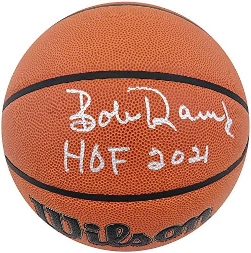 Боб Дандриџ потпиша Вилсон затворен/надворешна кошарка во НБА/HOF 2021 - Автограмирани кошарка