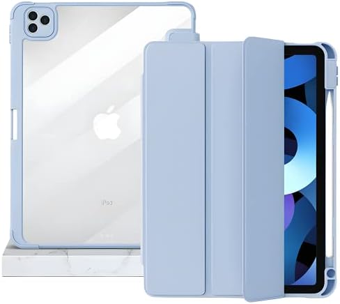 Honfomy ipad 10.2 Case iPad 9 -та генерација 2021/ iPad 8 -та генерација 2020/ iPad 7 -та генерација 2019 случај TPU акрилик