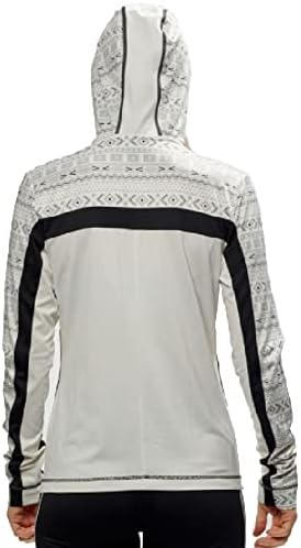 SWIX Women'sенски Tista Целосен поштенски удобно удобно влага што ја навалува брзата суша УВ-отпорен мулти-спортски џемпер