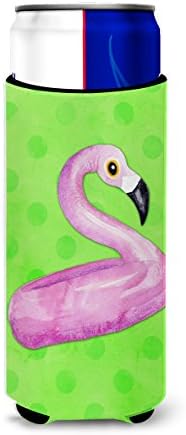 Богатствата на каролина BB8255TBC Flamingo Плови Зелена Polkadot Високо Момче Гушкач, Може Ладилник Ракав Гушкач Машина Перат