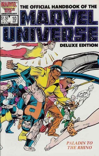 Официјален Прирачник на Марвел Универзумот #10 ВФ ; Марвел стрип | Делукс Издание