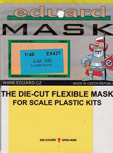 Eduex427 1:48 Eduard Mask - додаток за комплет за натрапници A -6A натрапник