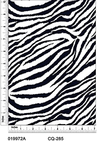 Дизајн на зебра Отпечатен на Памучна Ткаенина за Ватирање покрај Дворот