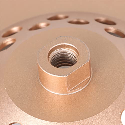 Кимлиер 7 инчи бетонски тркала за мелење 24 сегменти на турбо дијаманти 5/8 инчи -11 Арбор дијамантски мелење на тркалото за