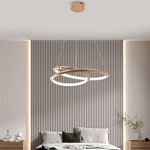 N/A Nordic LED од не'рѓосувачки челик тркалезна лустер домашна дневна соба