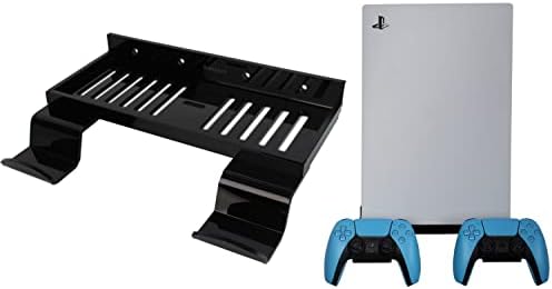 Mountидна монтирање за PS5 ， акрилна заграда компатибилна со PS5 Wallиден монтажа, за PlayStation 5 Wallиден монтажа