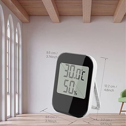 XDKLL дигитален термометар за домаќинство во просторија хигрометар во затворен метар за влажност на мерач на температура Инструмент