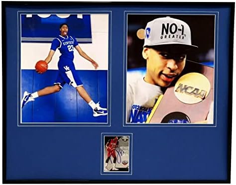 Ентони Дејвис потпиша врамен 16x20 Фото сет JSA Kentucky National Champs - Фотографии со автограми на колеџ