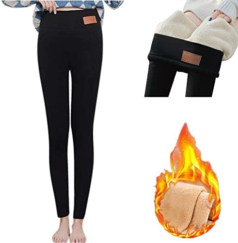 Fulijie цврсти панталони жени топло кадифе густо зимска волна панталони тесни хеланки панталони тренинзи џемпери за жени