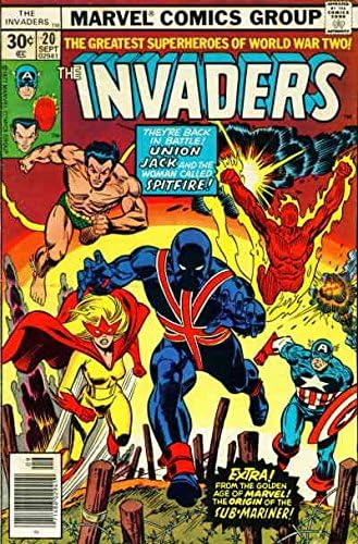 Напаѓачите 20 VG; Марвел стрип | Втората Светска Војна Суперхерои