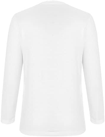 Летна есенска блуза маица за дами 2023 година 3/4 ракав екипаж со брод со памук од вратот, памук, капри лесен блуза PW PW
