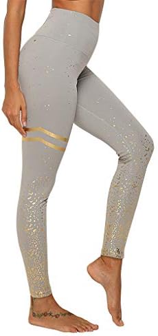 Ayheasfl Women joga хеланки, контрола на стомакот со високи половини, спортски хеланки кои работат хулахопки за обука на панталони
