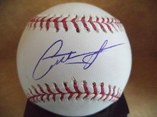 Ентони Лерев Атланта Бравес потпиша автограмиран М.Л. Бејзбол w/COA - Автограмирани бејзбол