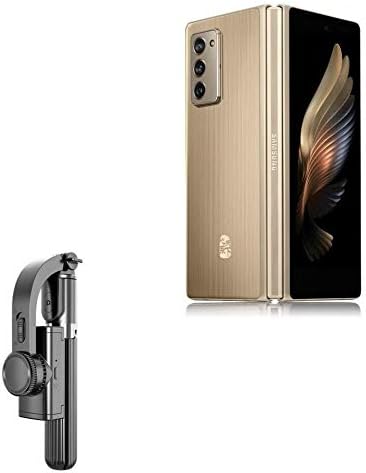 Штанд на Boxwave и монтирање компатибилен со Samsung W21 5G - Gimbal SelfiePod, Selfie Stick Extendable Video Gimbal стабилизатор