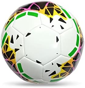 Вежбајте фудбалски топки со големина 8 пакет со големина 5 - ПУ/ПВЦ мек материјал - зашиена машина - Вклучува пумпа за топка