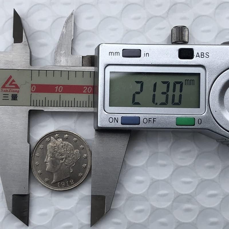 21мм1885 Американски 5-центри никел монети месинг никел антички занаети странски комеморативни монети