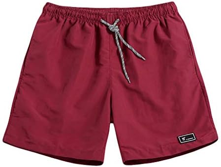 Шорцеви за мажи летни обични џебови за влечење плус големина тенки панталони за брзо сушење на плажа цврсти спортски кратки