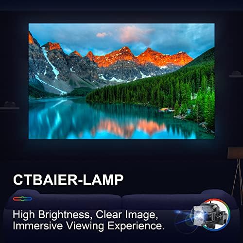 CTBAIER ELP-LP39 V13H010L39 Проект за замена на квалитетот на проекторот за EPSON EMP-TW1000 TW700 TW2000 Home Cinema 1080 1080UB