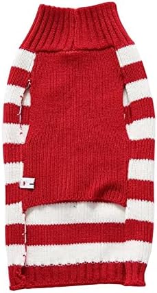 Симпатична црвена лента Божиќен ирвас џемпер за мали кучиња мачки зимски топол џемпер училиште стил кошула облека облека облека